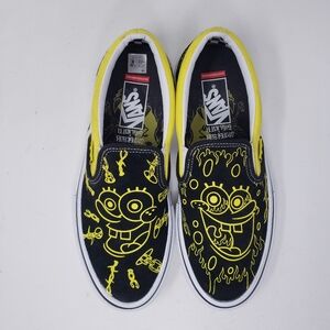 Vans x SpongeBob SquarePants Skate Slip-On Gigliotti skate shoe Size 7.5